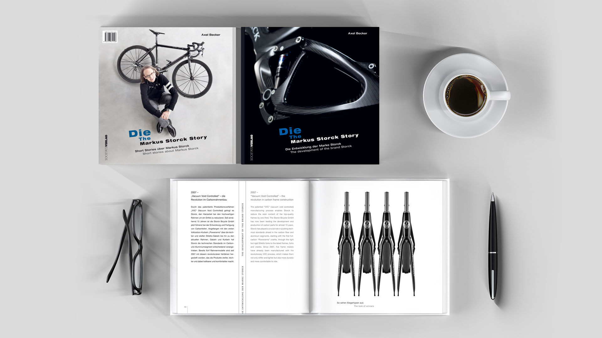 Buchgestaltung – Storck Bicycle GmbH
