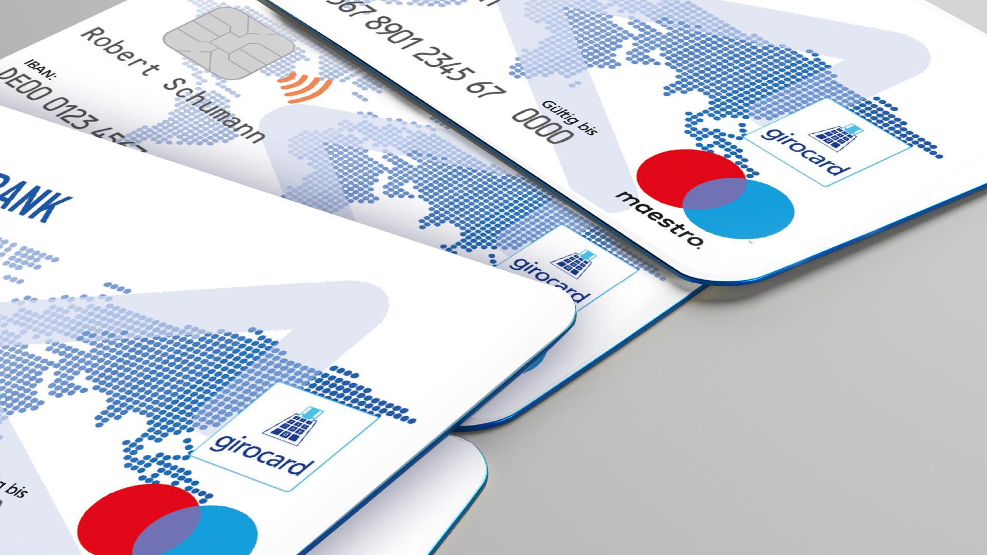 Corporate Design Master- und Maestrokarte – Meine Bank – eine Marke der Raiffeisenbank im Hochtaunus eG